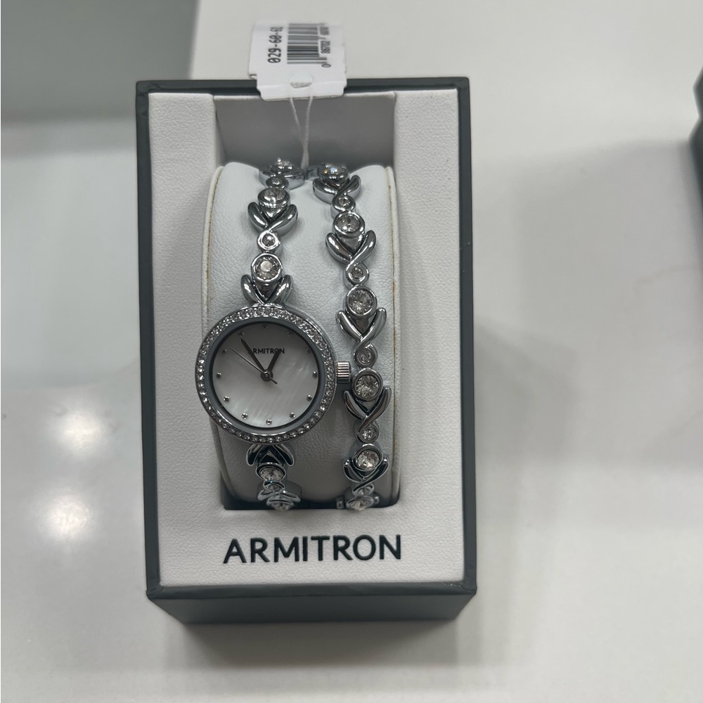 Armitron watch with bracelet